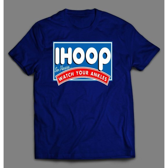 IHOOP WATCH YOUR ANKLES BASKETBALL SHIRT - Picture 1 of 1
